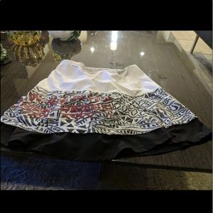 Lucky in love tennis skirt